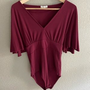 Short sleeve bodysuit
